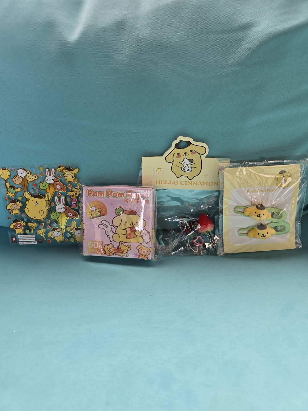 Pom Pom Purin Sanrio 4 Pc Set